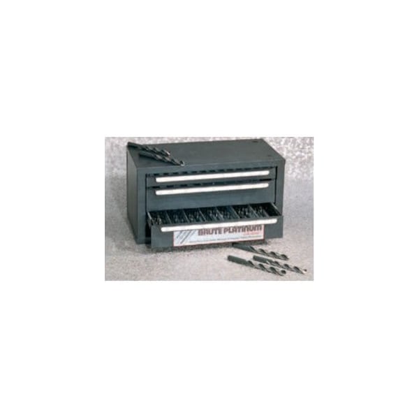 Brute Platinum 264 Piece XL5 Jobber Drill Dispenser, Fractional, Champion CHA D1-XL5 - main